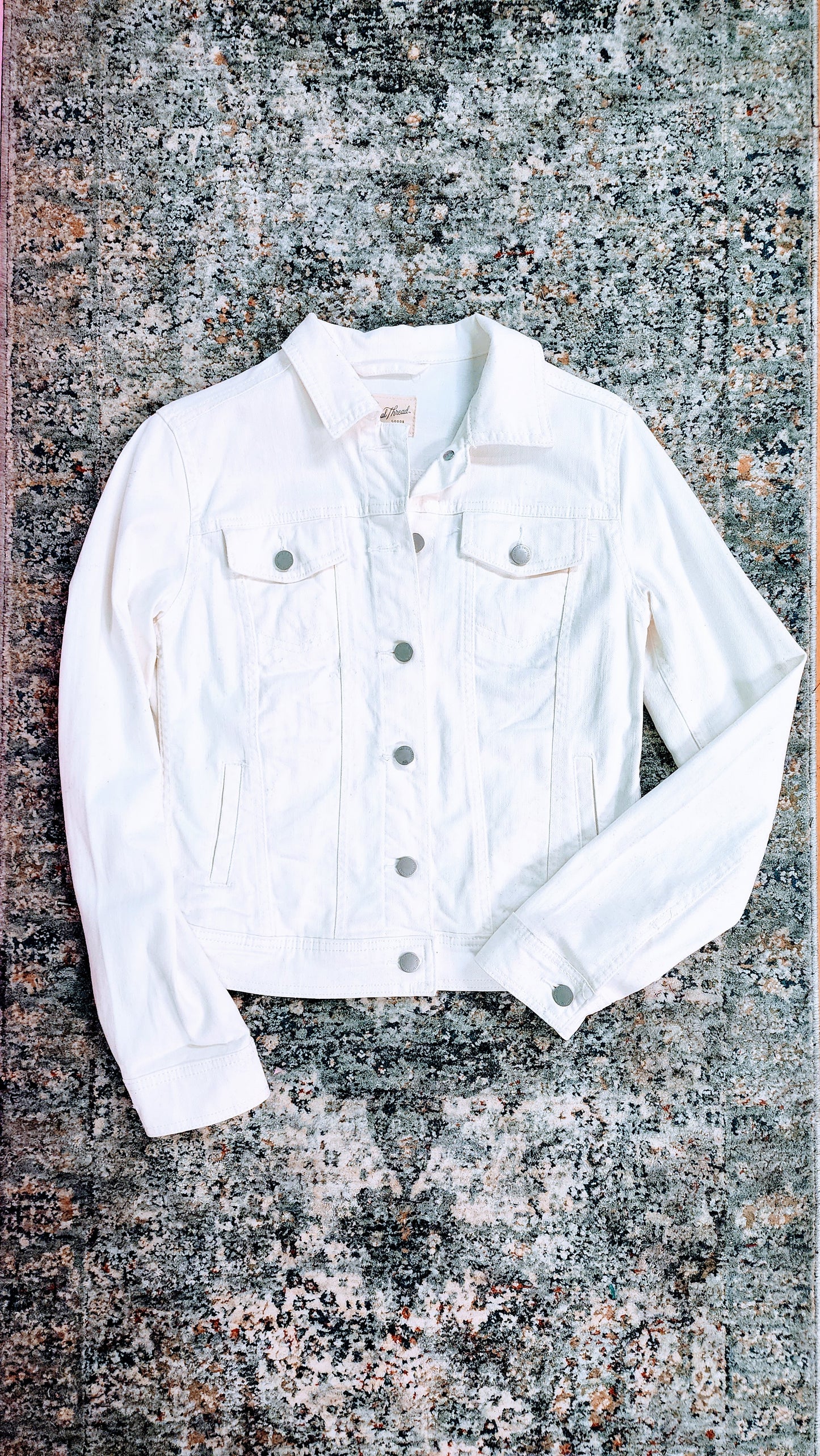Upcycled Milwaukee Home Rhinestone Denim Jacket