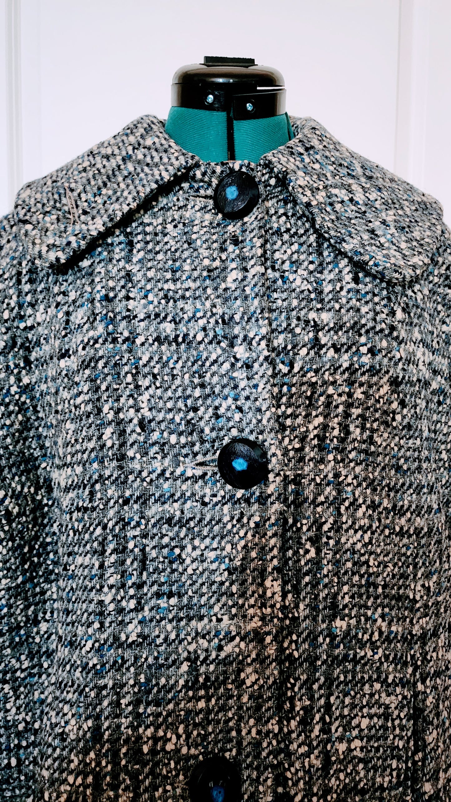 Vintage Tweed Wool Coat