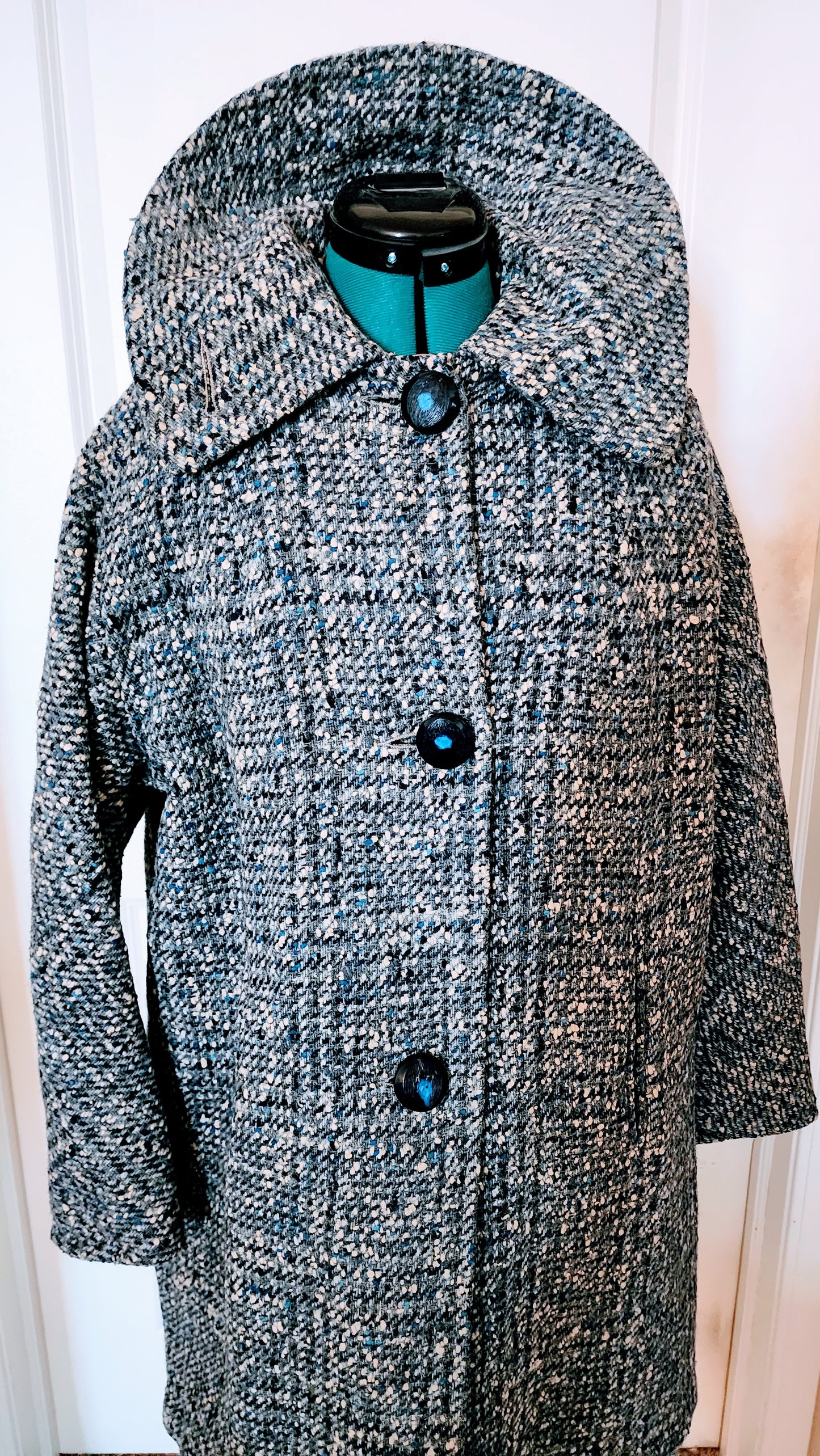 Vintage Tweed Wool Coat