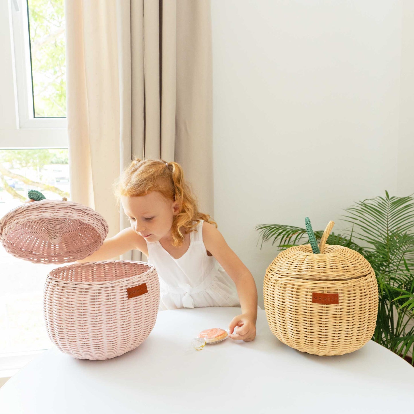 Apple Storage Basket Small - Natural