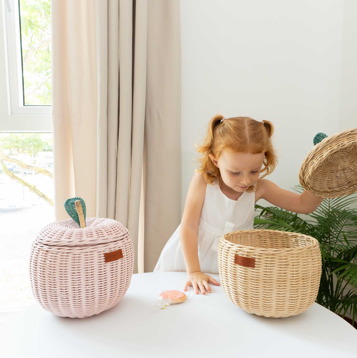 Apple Storage Basket Small - Natural