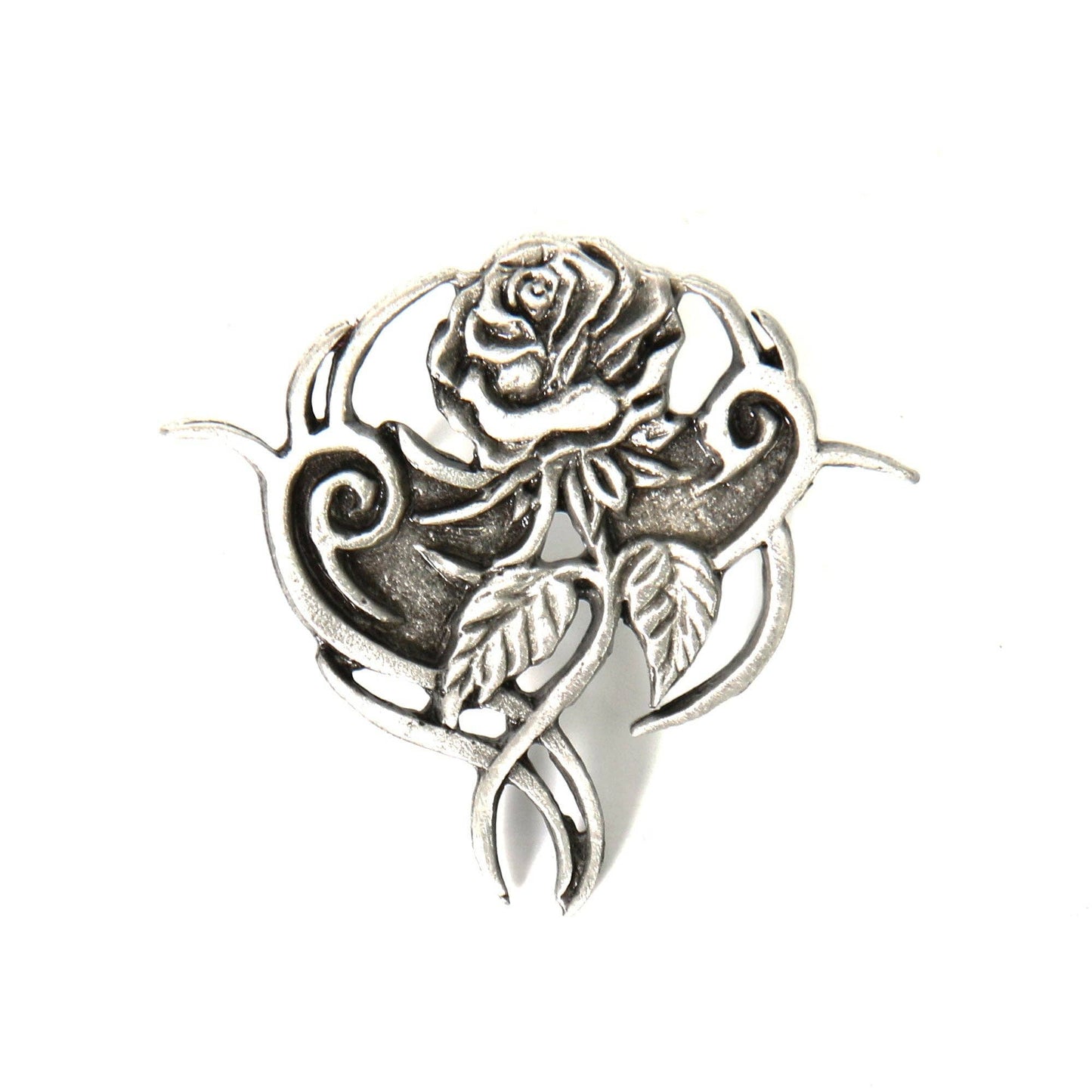 Hot Leathers - Hot Leathers Tribal Rose Pin: PEWT