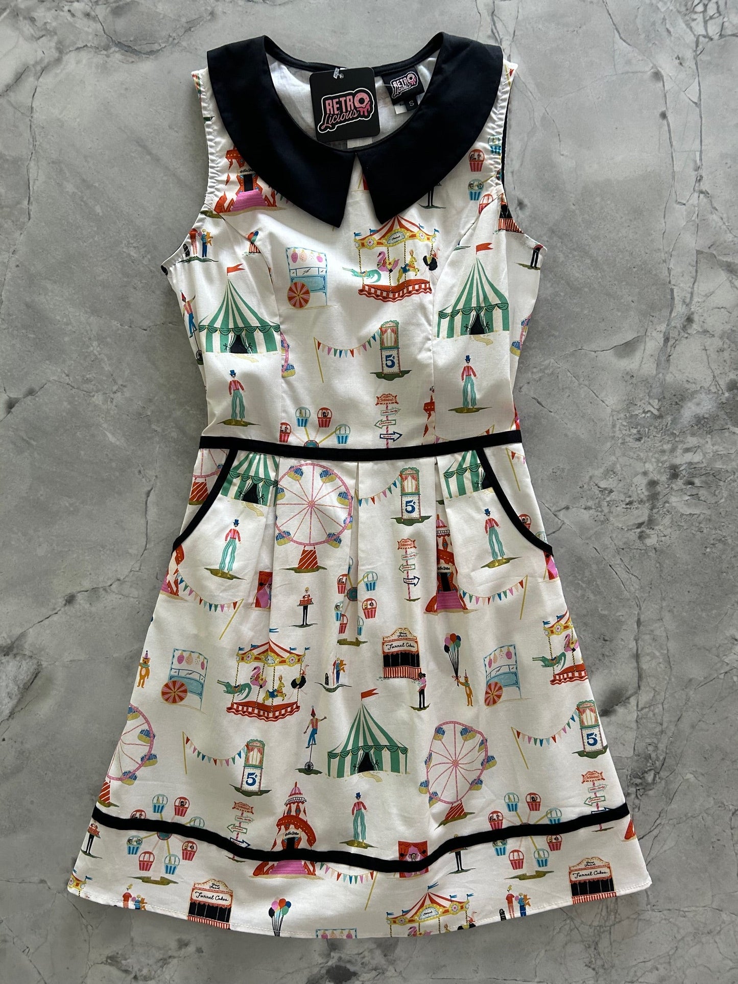 Carnival Collared Dress