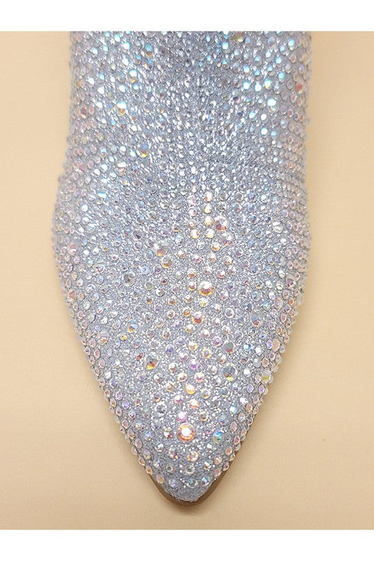 Rhinestone casual boots
