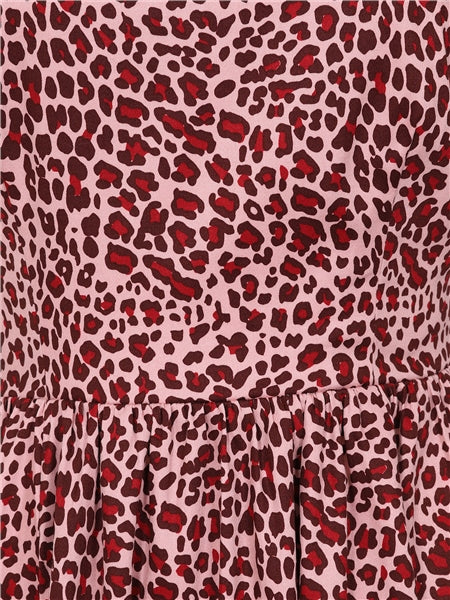 Theo Pink Roar Dress by Collectif
