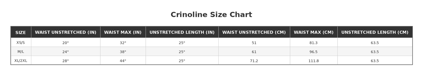Crinoline Skirt