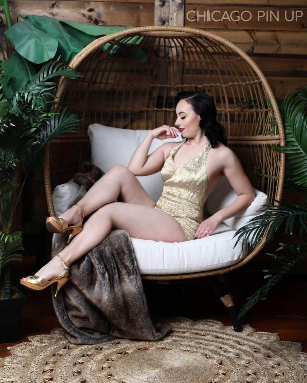 RARE Haute Couture Collection Authentic Vintage 1950's Deadstock Gold Lamé Swimsuit Small Collection by Sea Queen