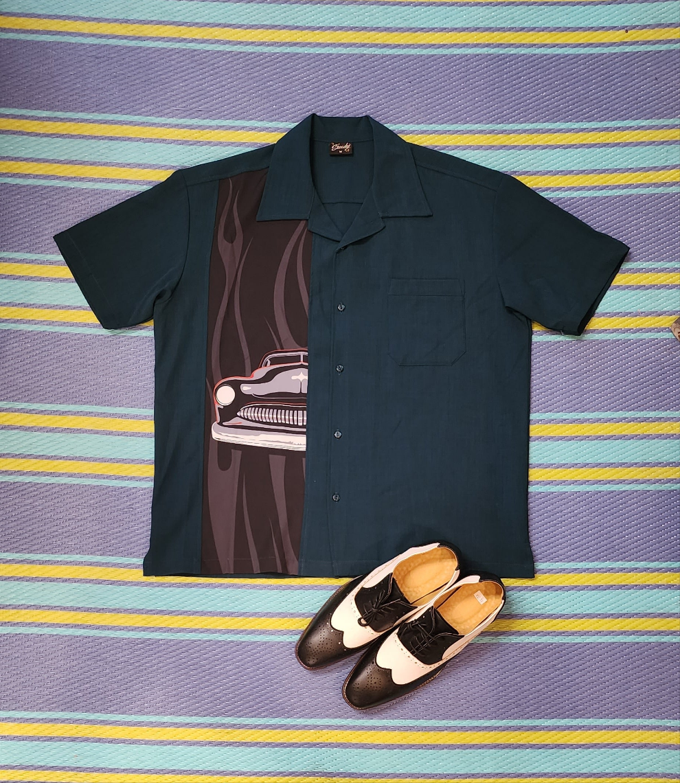 Merc Flame Panel by Steady Clothing