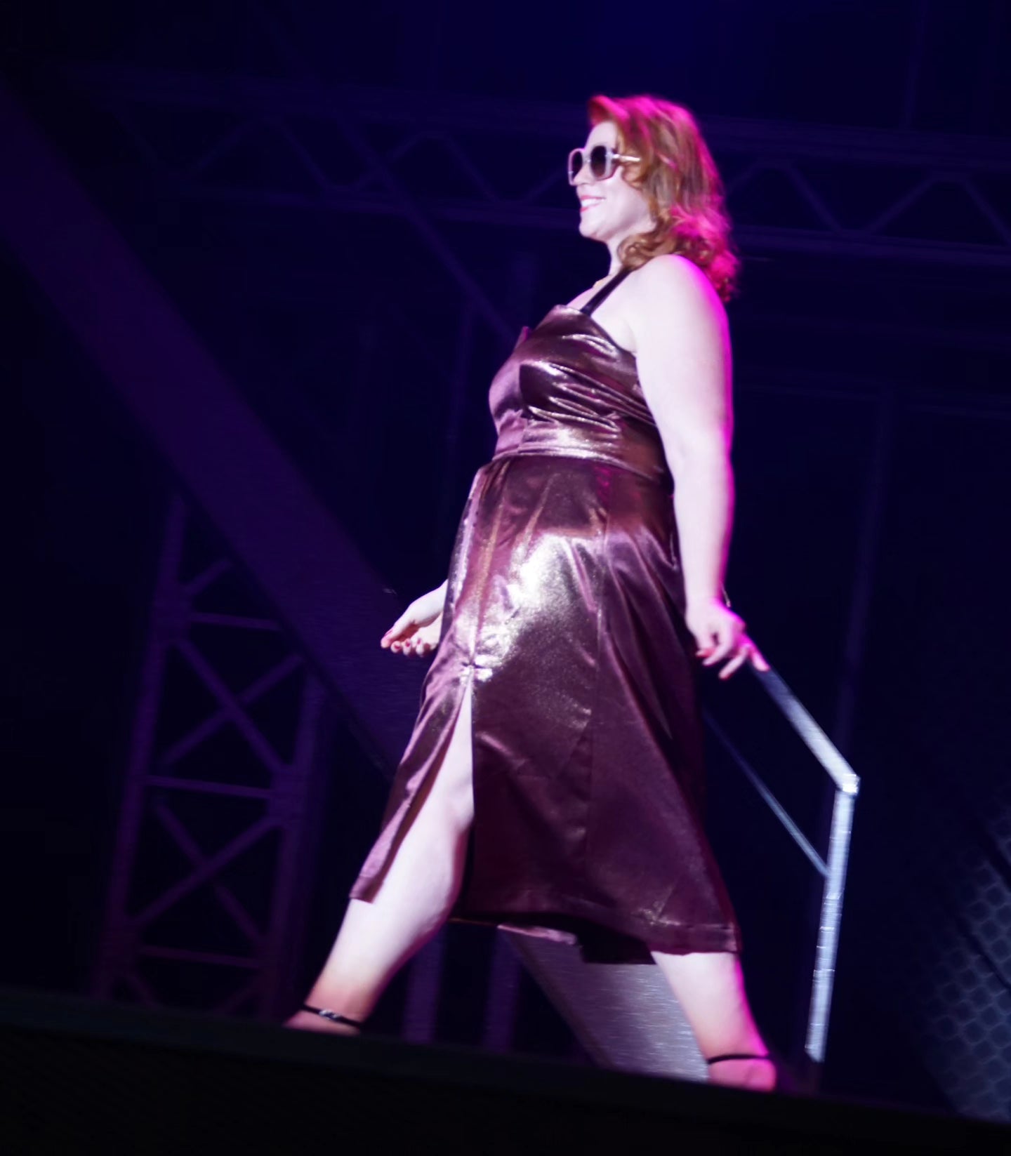 Deep Wine Dress by Hollyville as seen in the Viva Las Vegas Rockabilly Weekend Fashion Show #27 2024