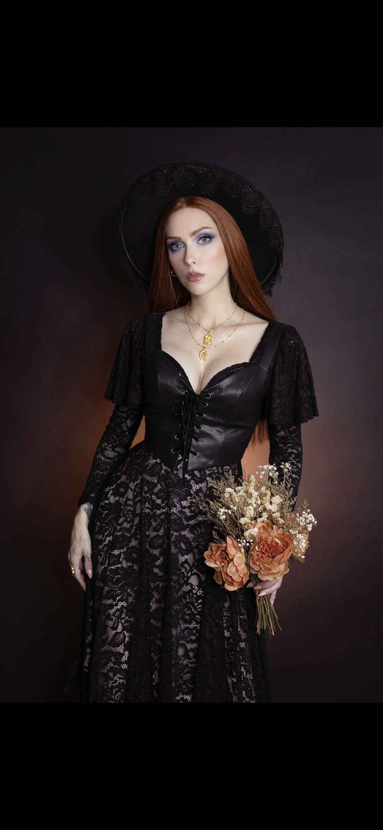 Tempest - Illusion Lace Dress with Vegan Leather Faux Corset Hollyville Boutique Tempest - Illusion Lace Dress with Vegan Leather Faux Corset Hollyville Boutique