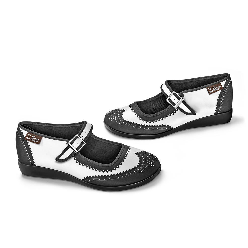 Chocolaticas® Havana Women's Mary Jane Flat Shoes
