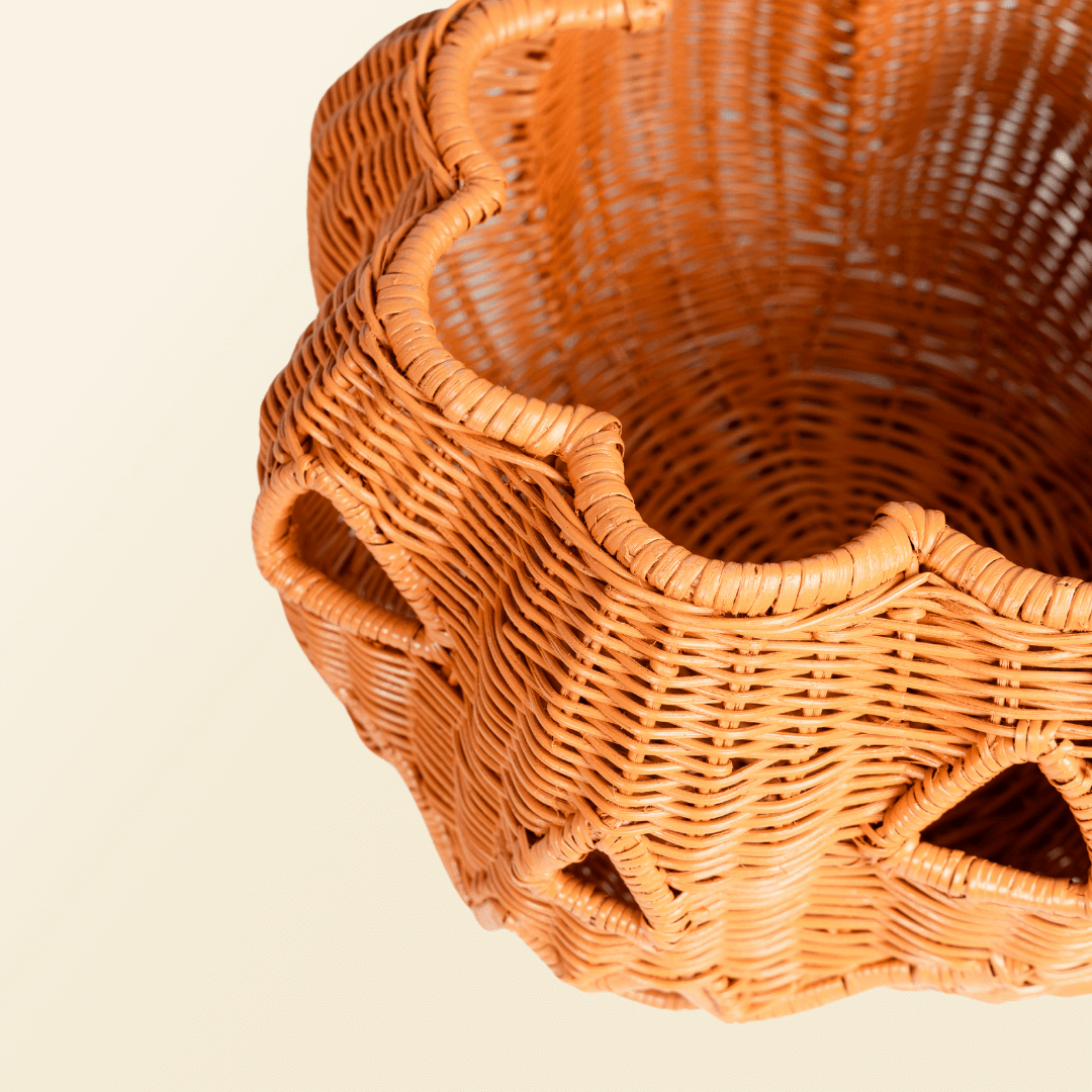 Pumpkin Face Basket