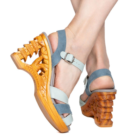 the Pagoda Shoes - in Capri