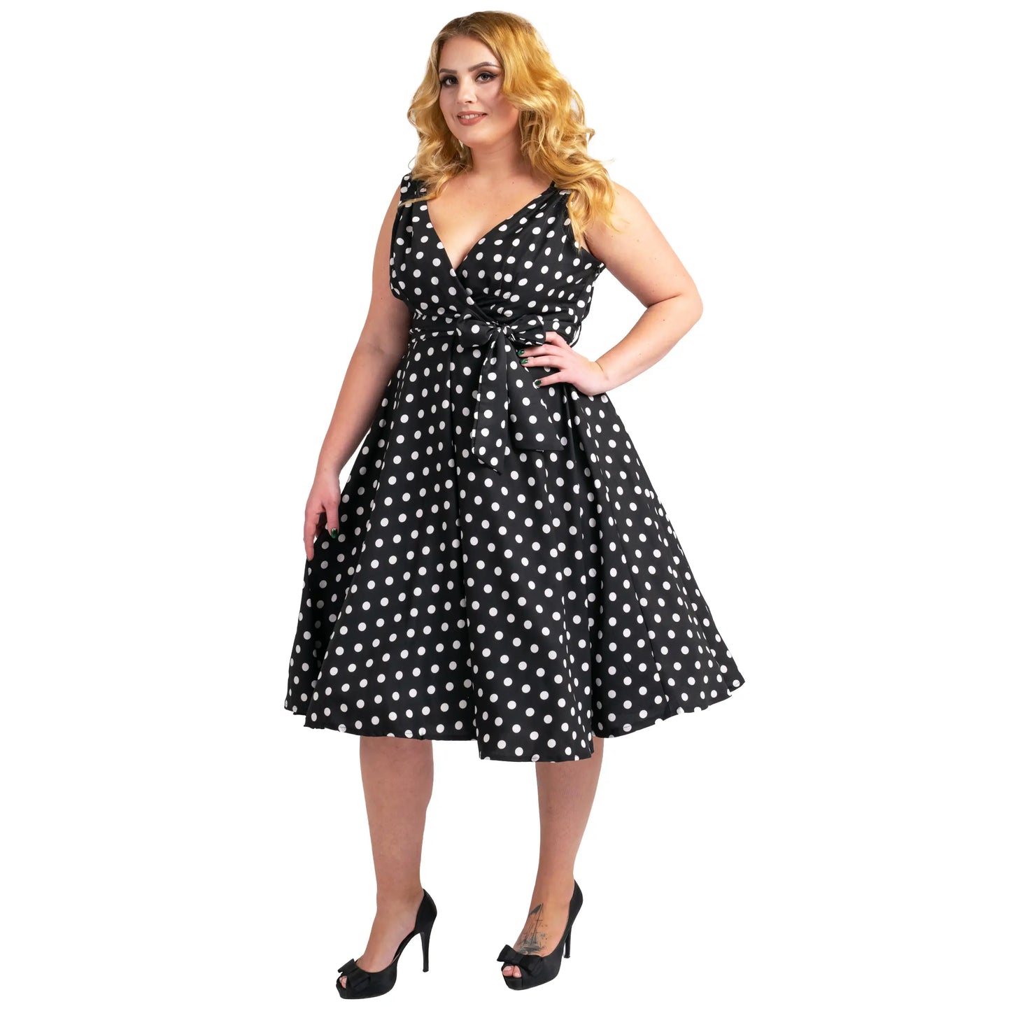 Dress 40s 50s Swing Vintage Rockabilly Ladies Retro Prom Party