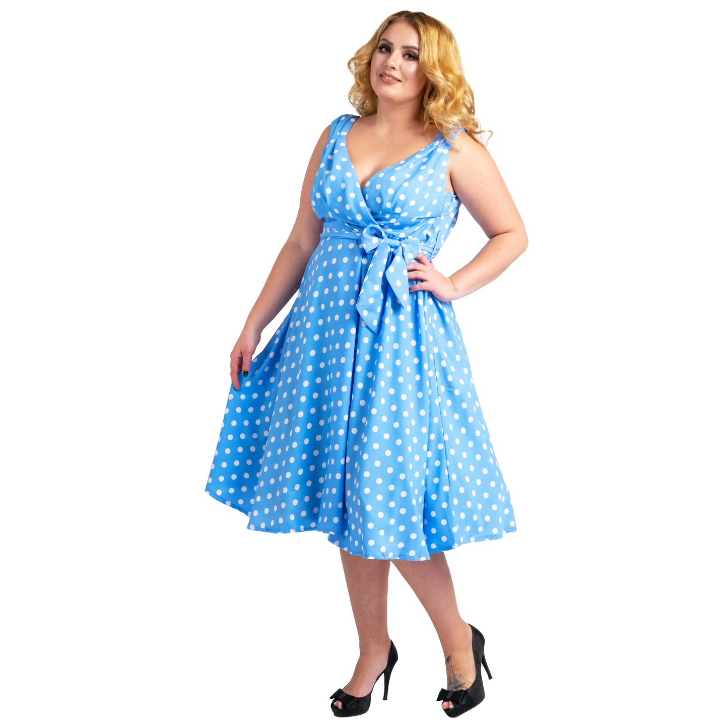 Dress 40s 50s Swing Vintage Rockabilly Ladies Retro Prom Party