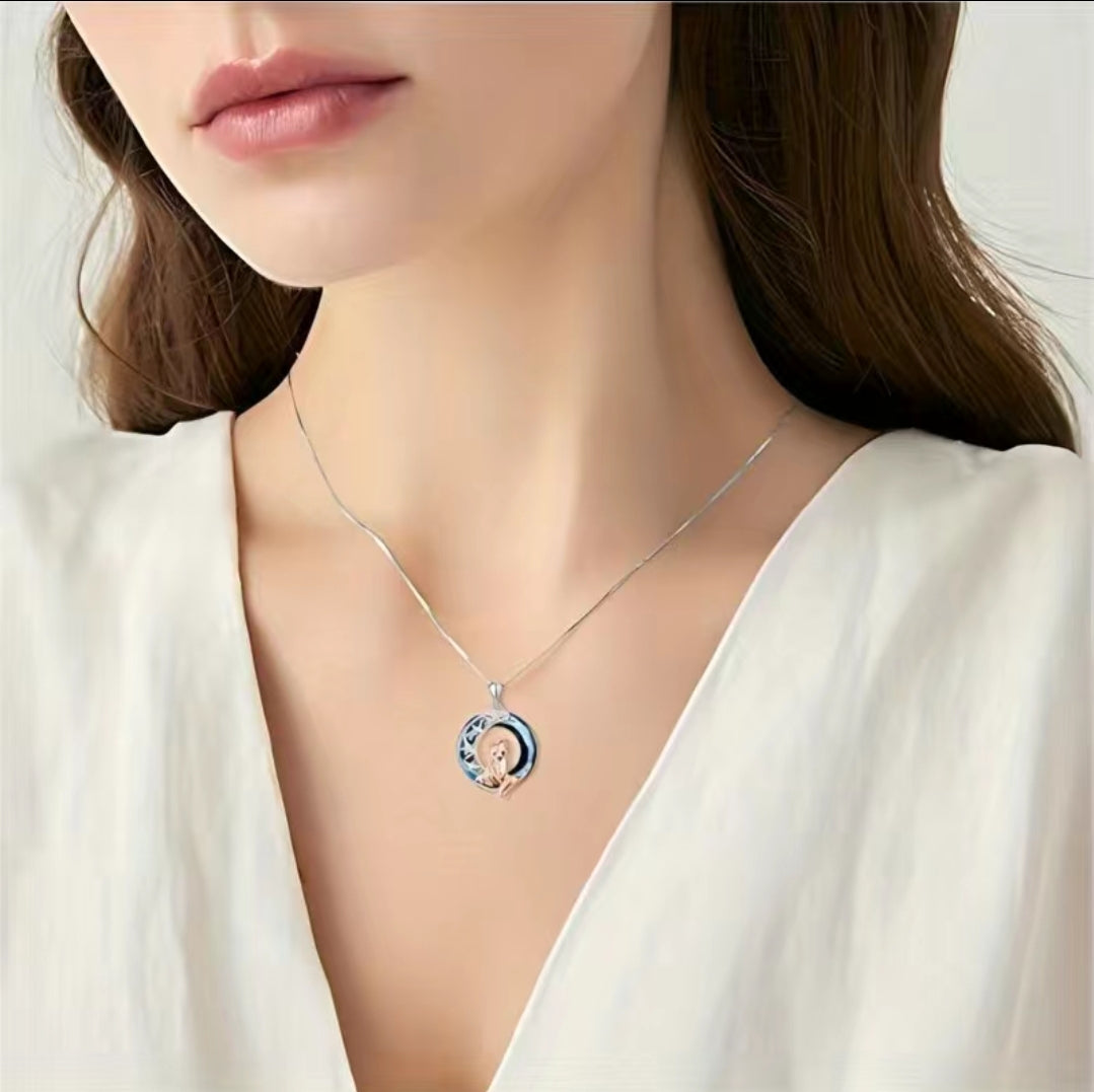 Fox Pendant Necklace