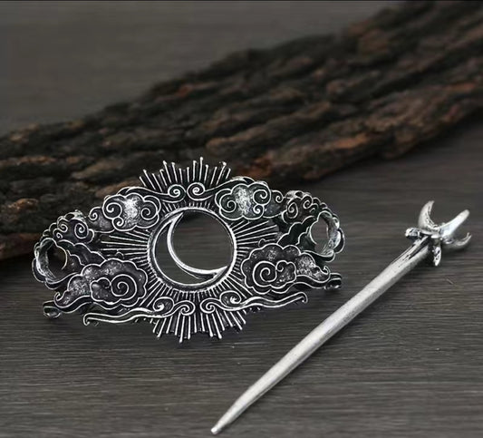 Moon Hair Slide