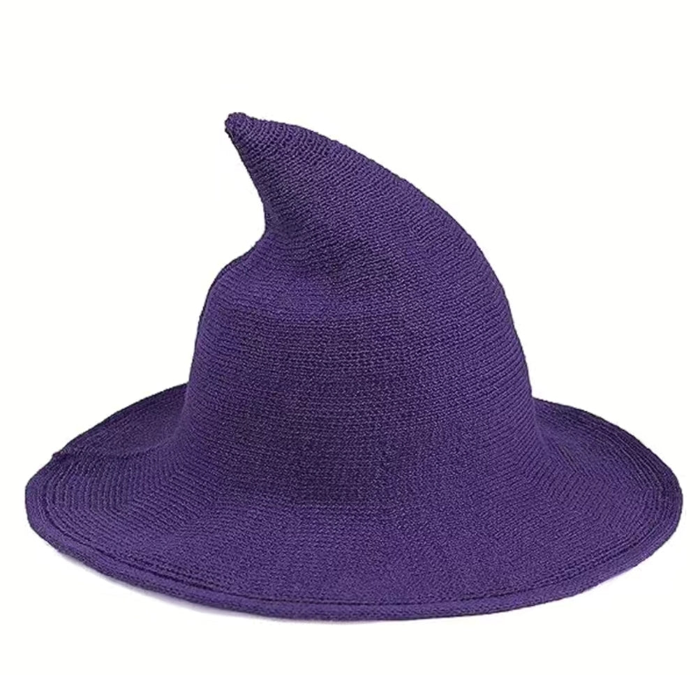 Knit Witch Hat