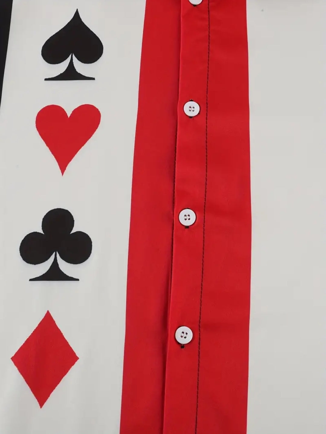 Retro Poker Vegas Button up Bowling Shirt
