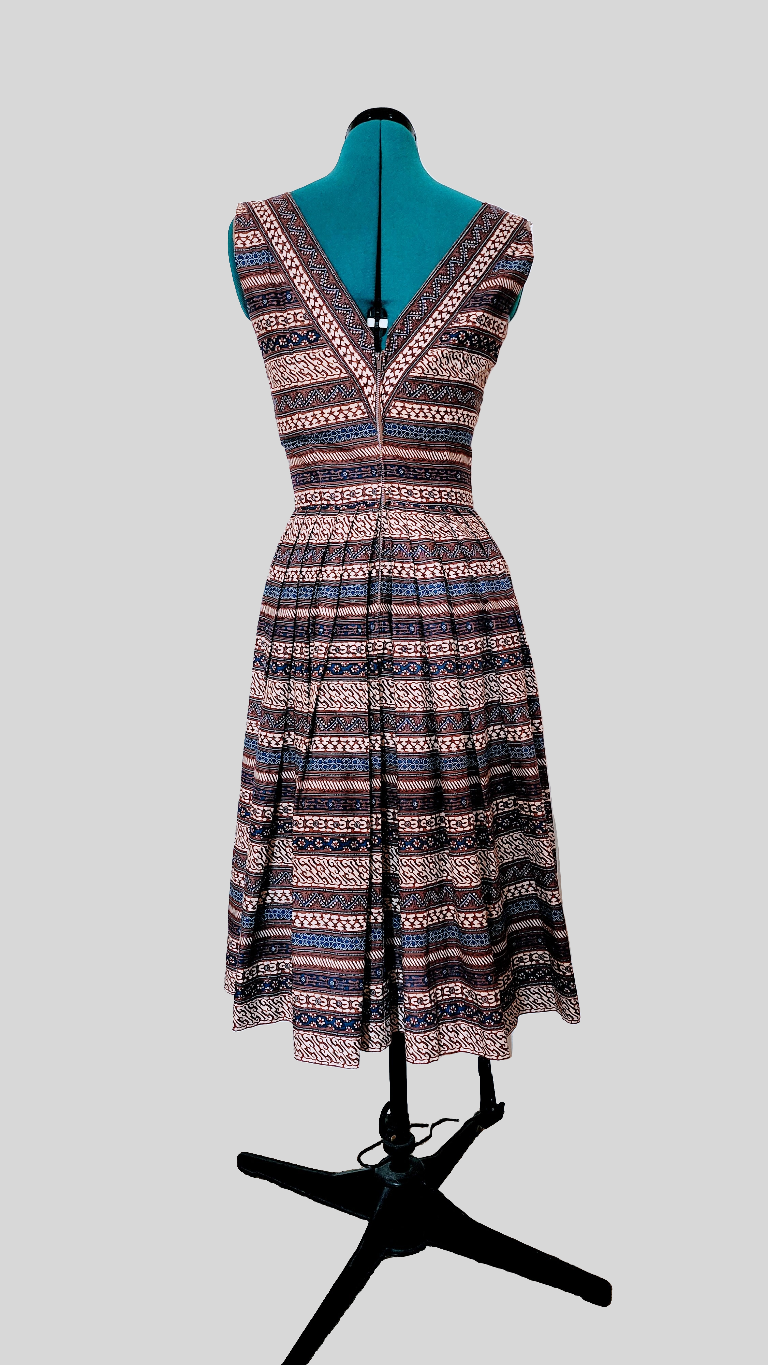 Vintage Cabana Sportswear Martin's Brooklyn Garden City Dress