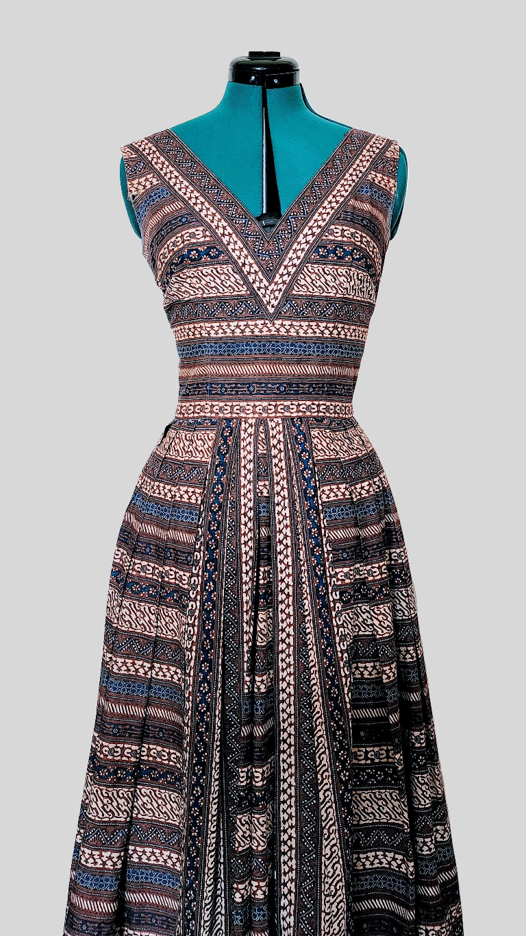 Vintage Cabana Sportswear Martin's Brooklyn Garden City Dress