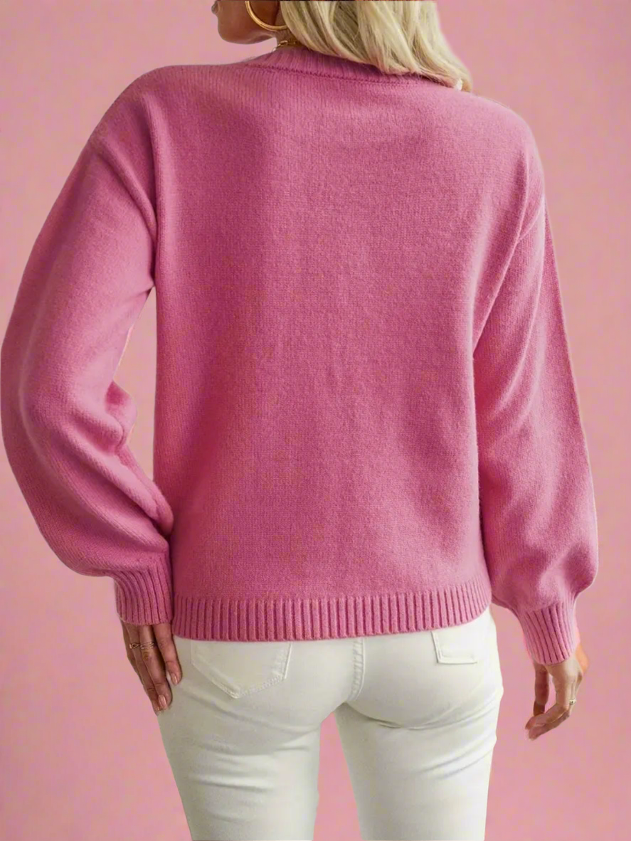 Strawberry Pink Sweater