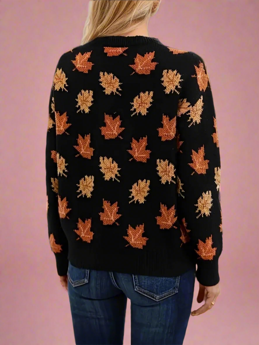 Autumn Leaf Sweater