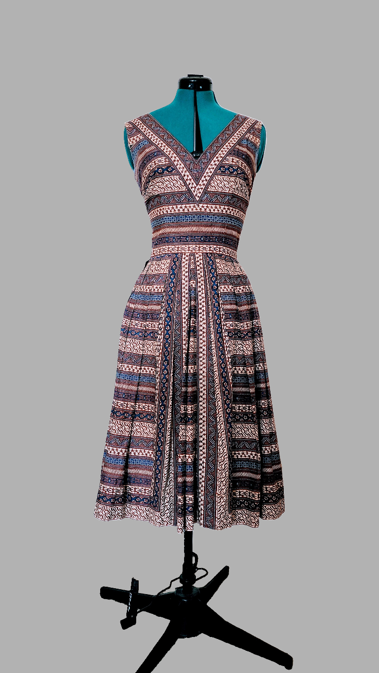 Vintage Cabana Sportswear Martin's Brooklyn Garden City Dress
