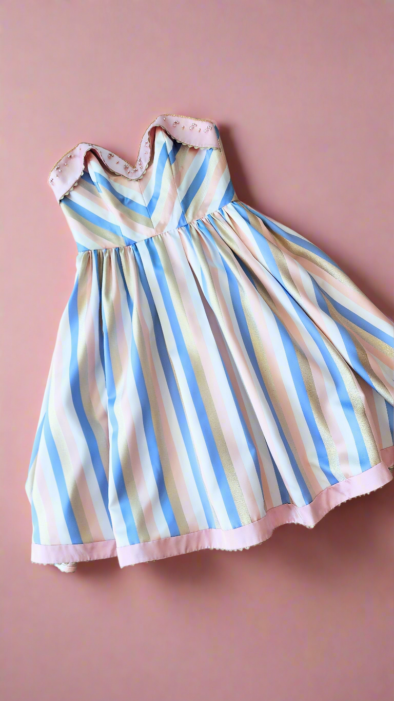 Birthday Carnival Circus Vintage Inspired Dress by Hollyville