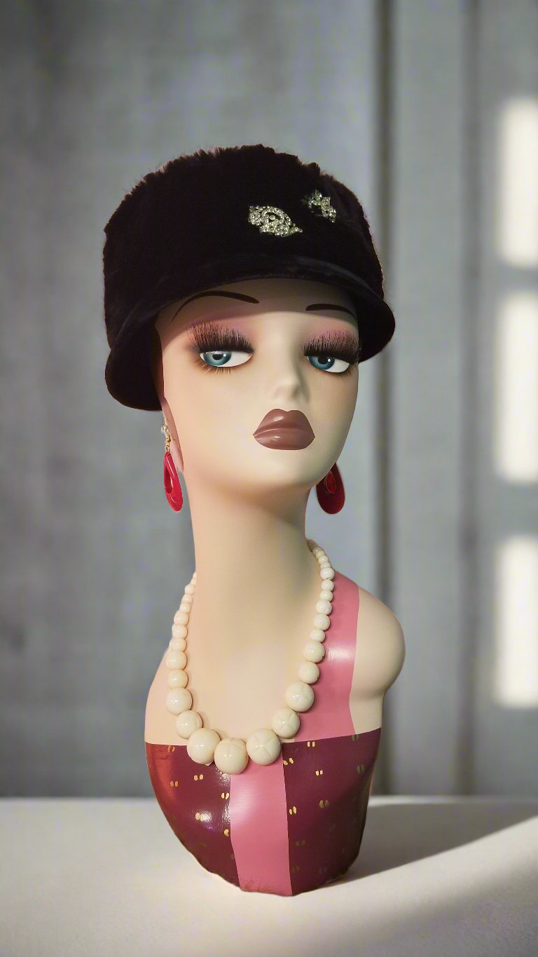 Vintage 1960's Fur Hat