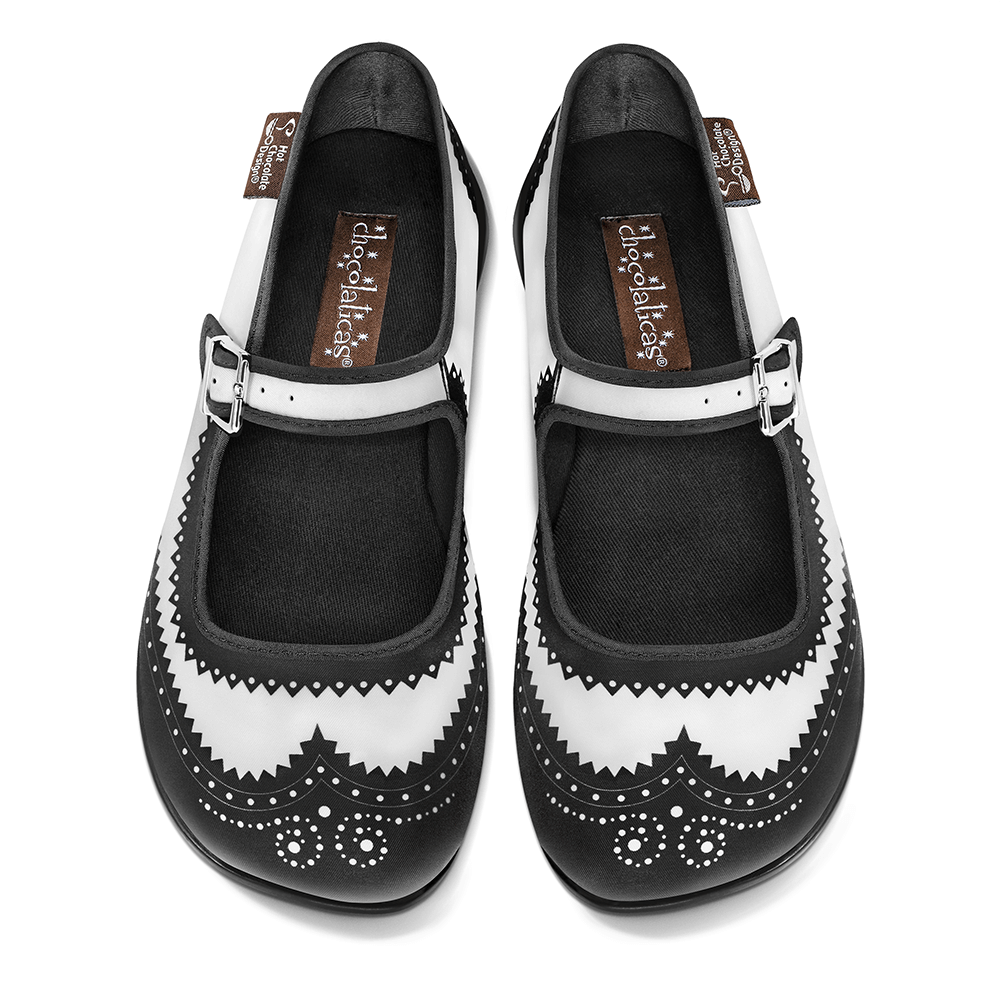 Chocolaticas® Havana Women's Mary Jane Flat Shoes