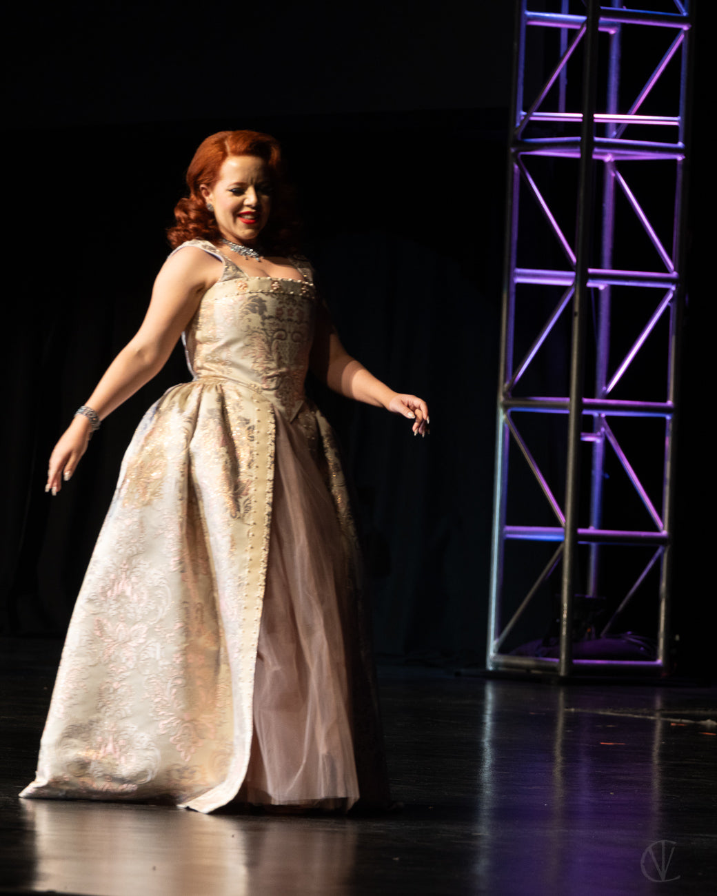 Fit For An Elizabethan Portal Two Piece Gown by Hollyville