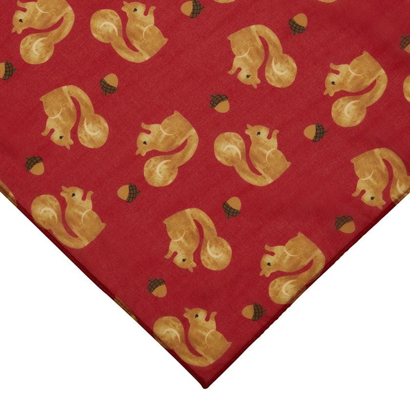 The Satisfied Squirrel Large Neck Scarf by Erstwilder