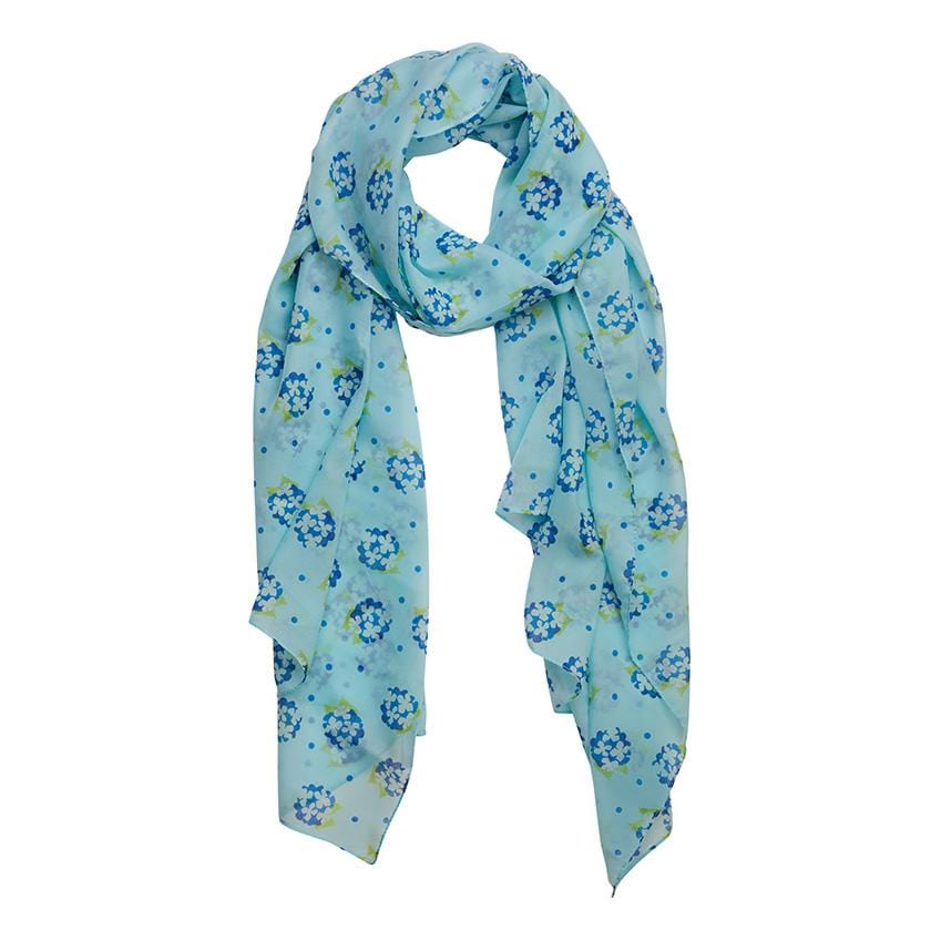 Heartfelt Hydrangea Neck Large Neck Scarf by Erstwilder