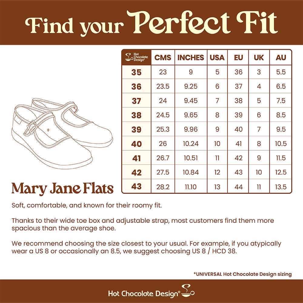 Espresso Martini Women's Mary Jane Flats
