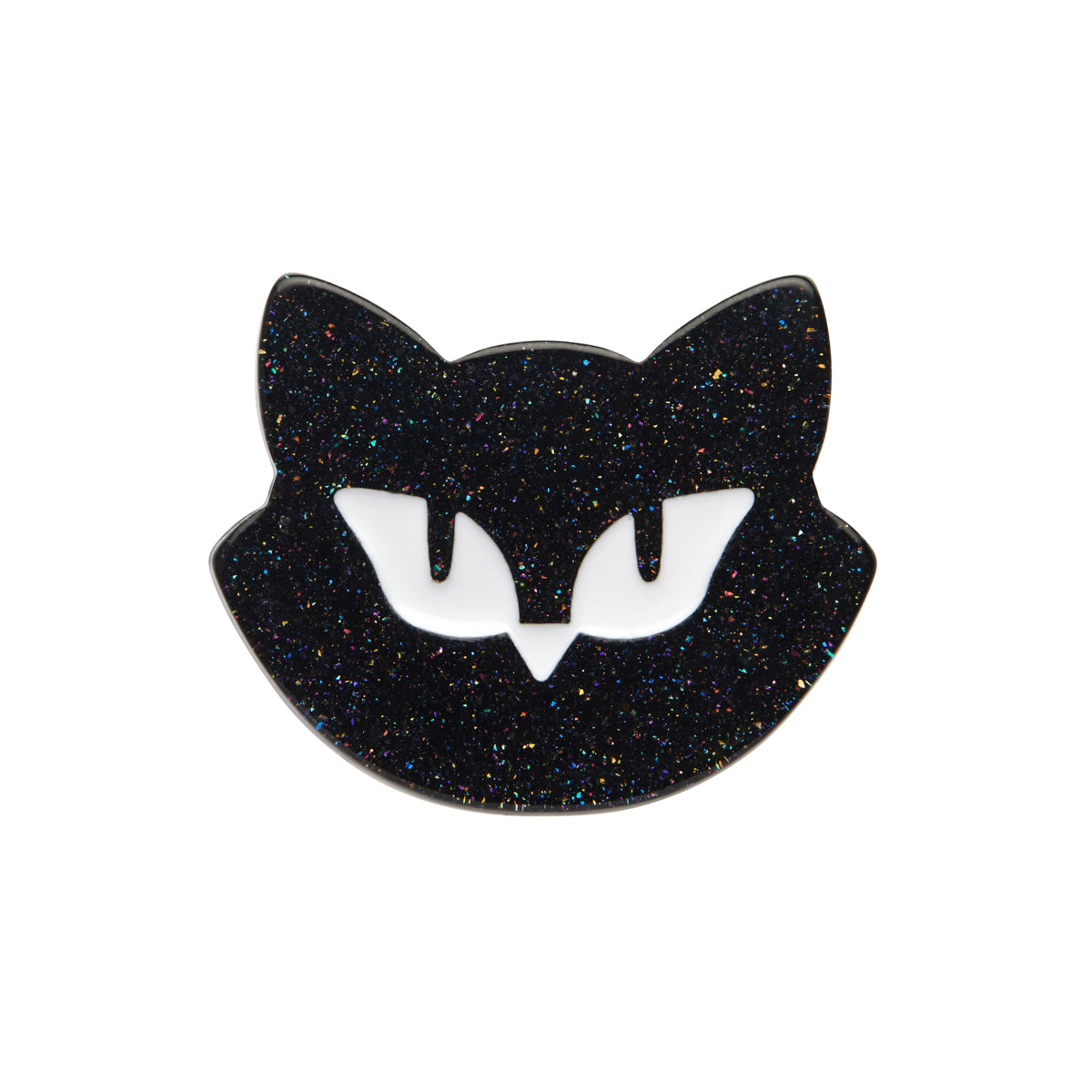 Shadow the Cat Mini Brooch by Erstwilder