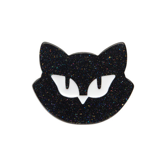 Shadow the Cat Mini Brooch by Erstwilder