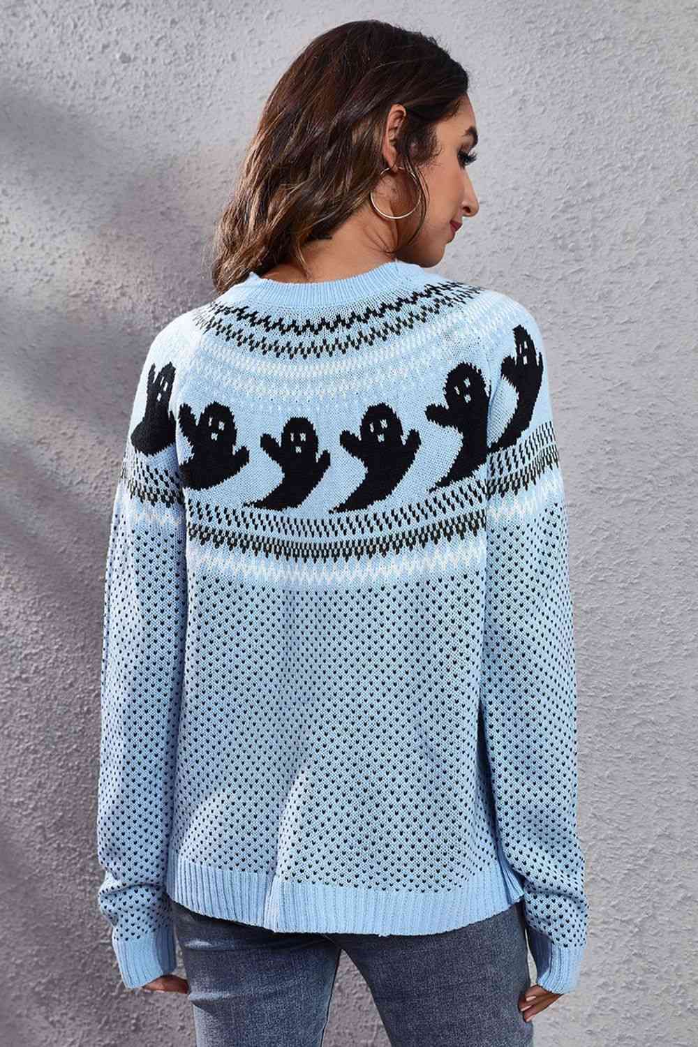 Halloween Ghost Sweater