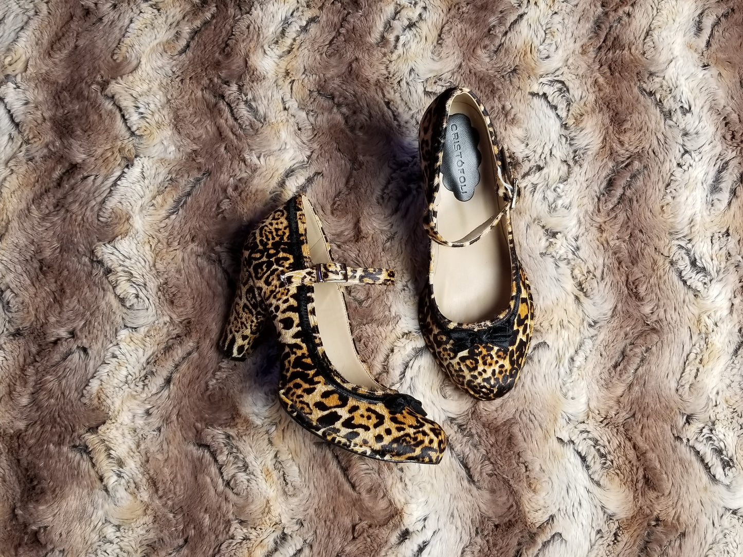 Leopard Heels by Cristofoli