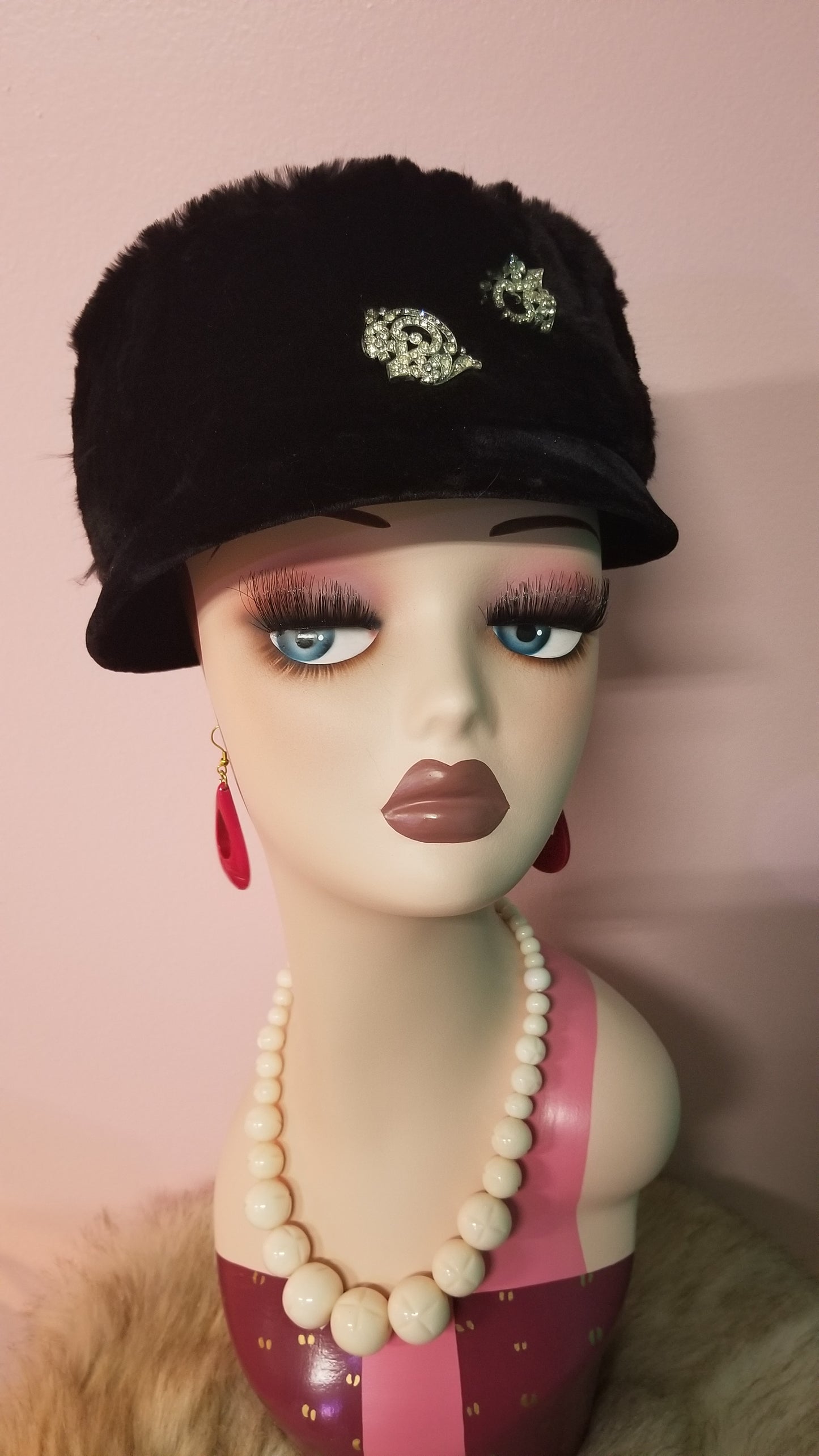 Vintage 1960's Fur Hat
