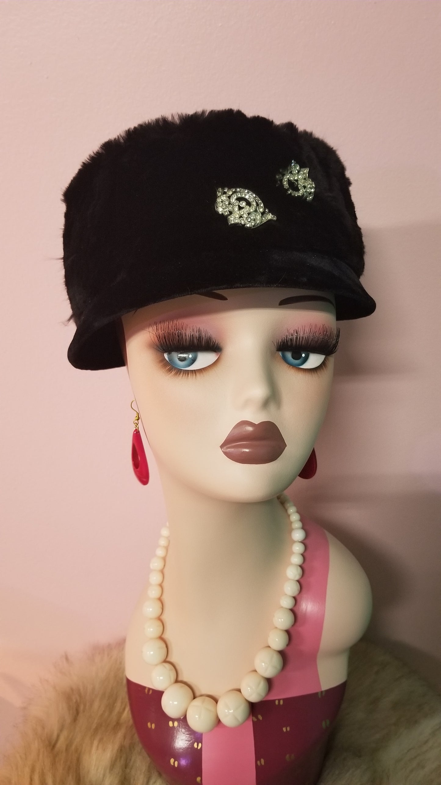 Vintage 1960's Fur Hat