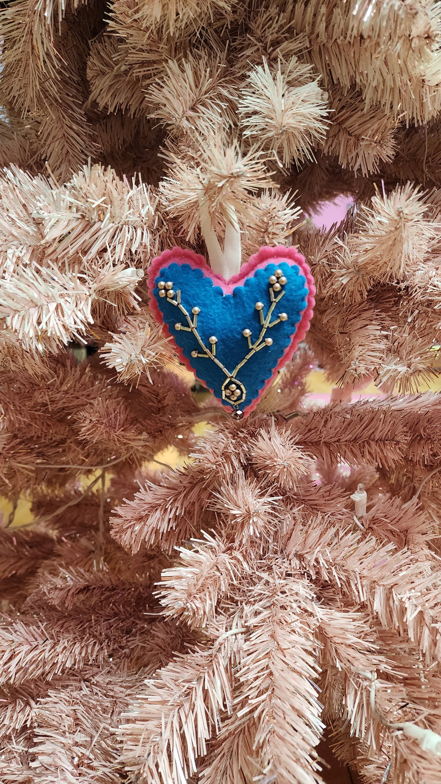 Heart Felt Ornament by Hollyville