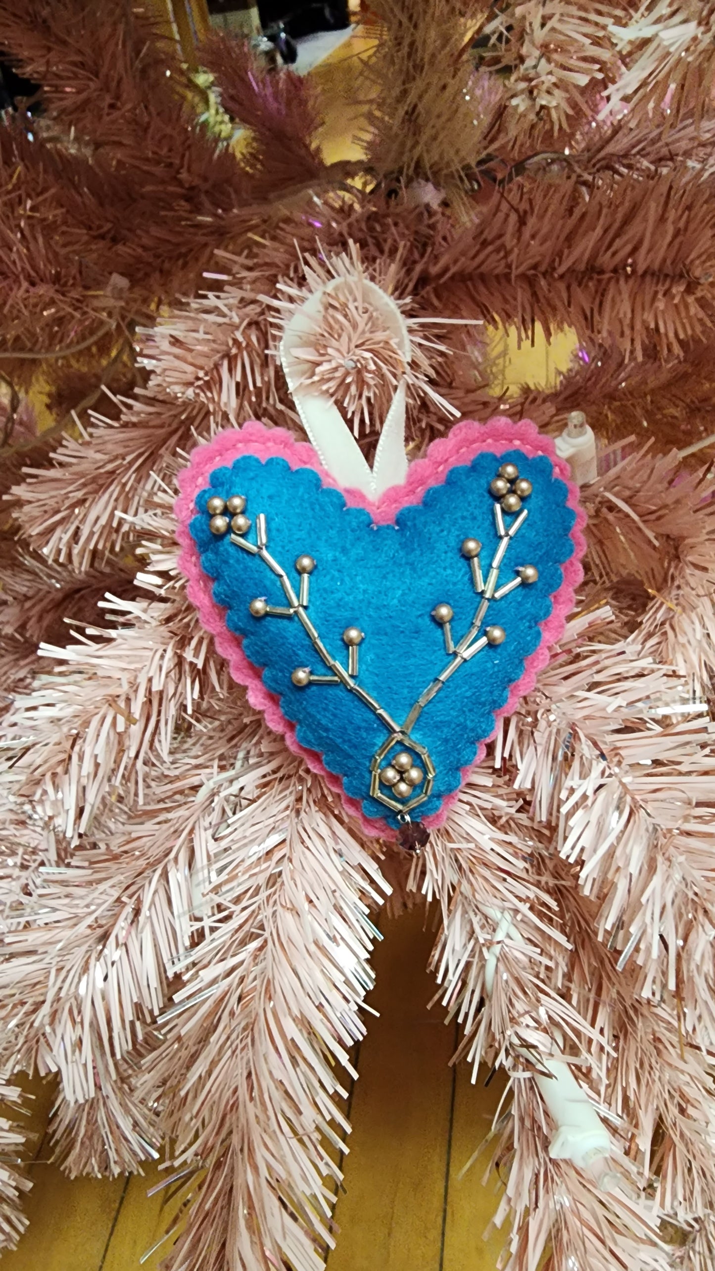 Heart Felt Ornament by Hollyville