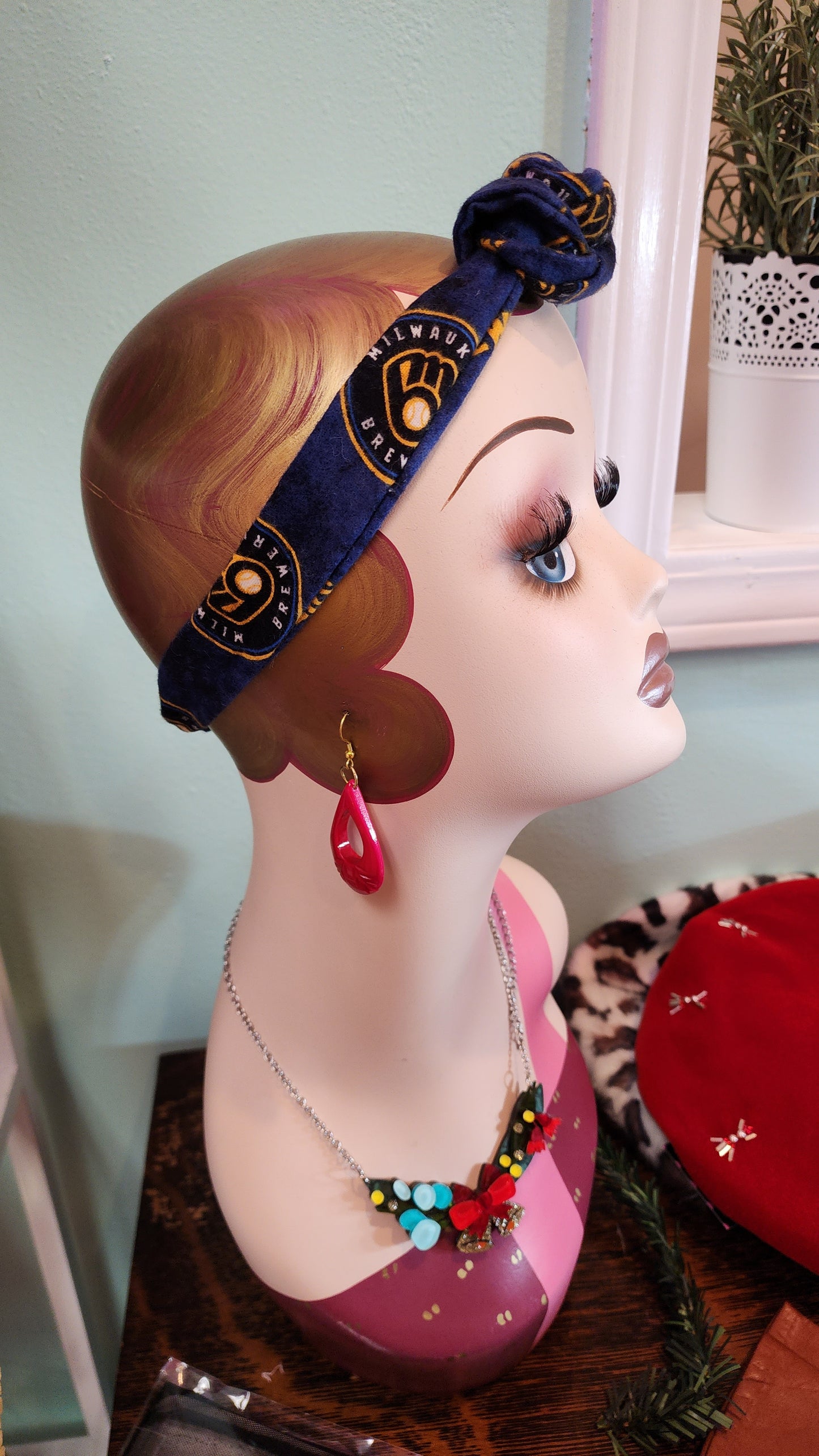 Milwaukee Baseball Hair Tie by Hollyville