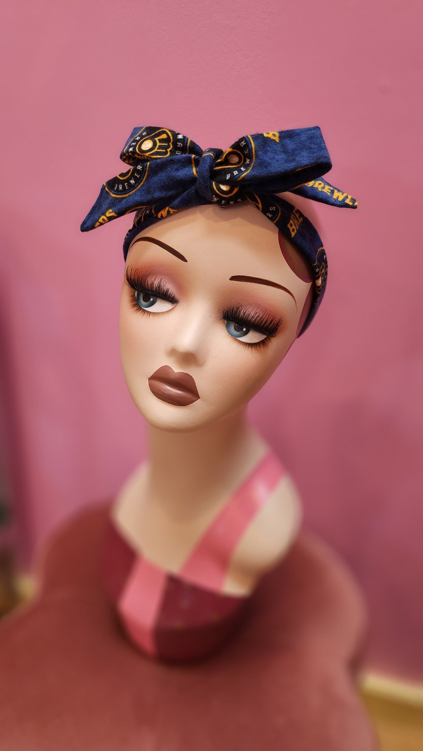 Milwaukee Brewers Baseball Hair Tie by Hollyville