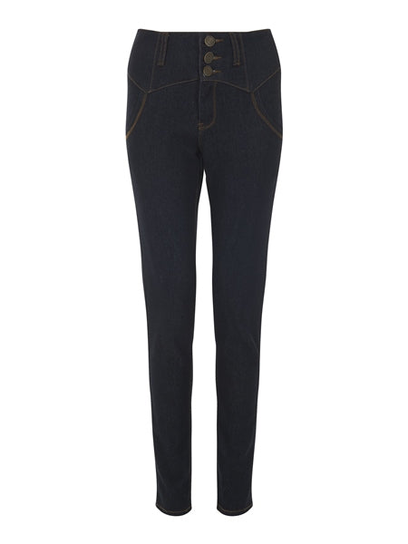 Rebel Kate Denim Jeans Plain by Collectif Mainline