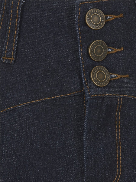 Rebel Kate Denim Jeans Plain by Collectif Mainline