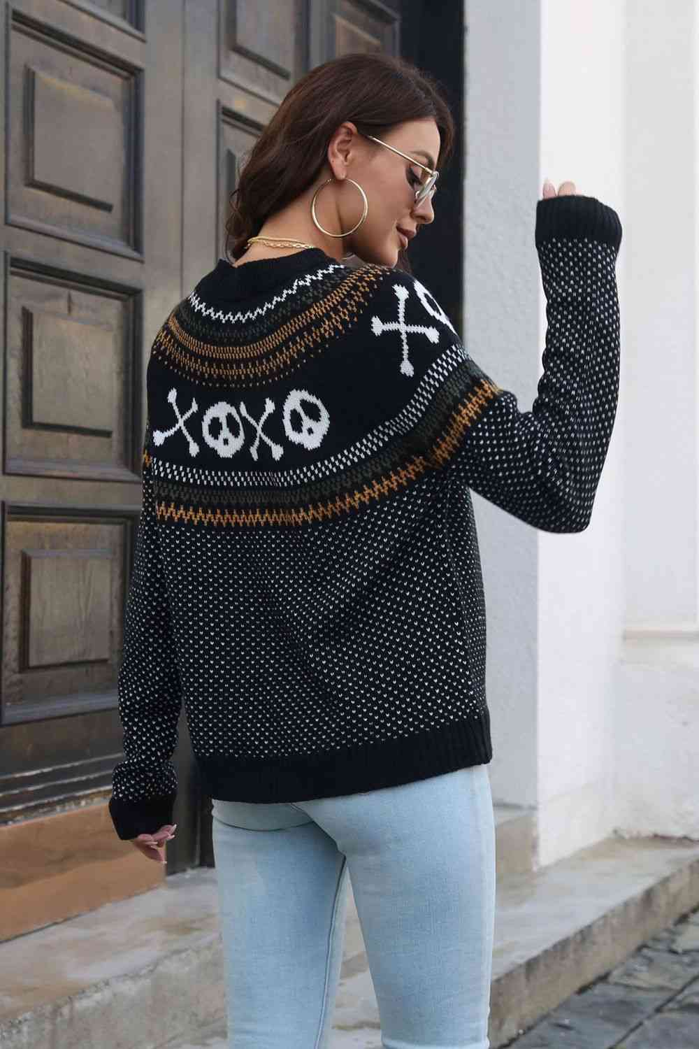 Halloween Ghost Sweater