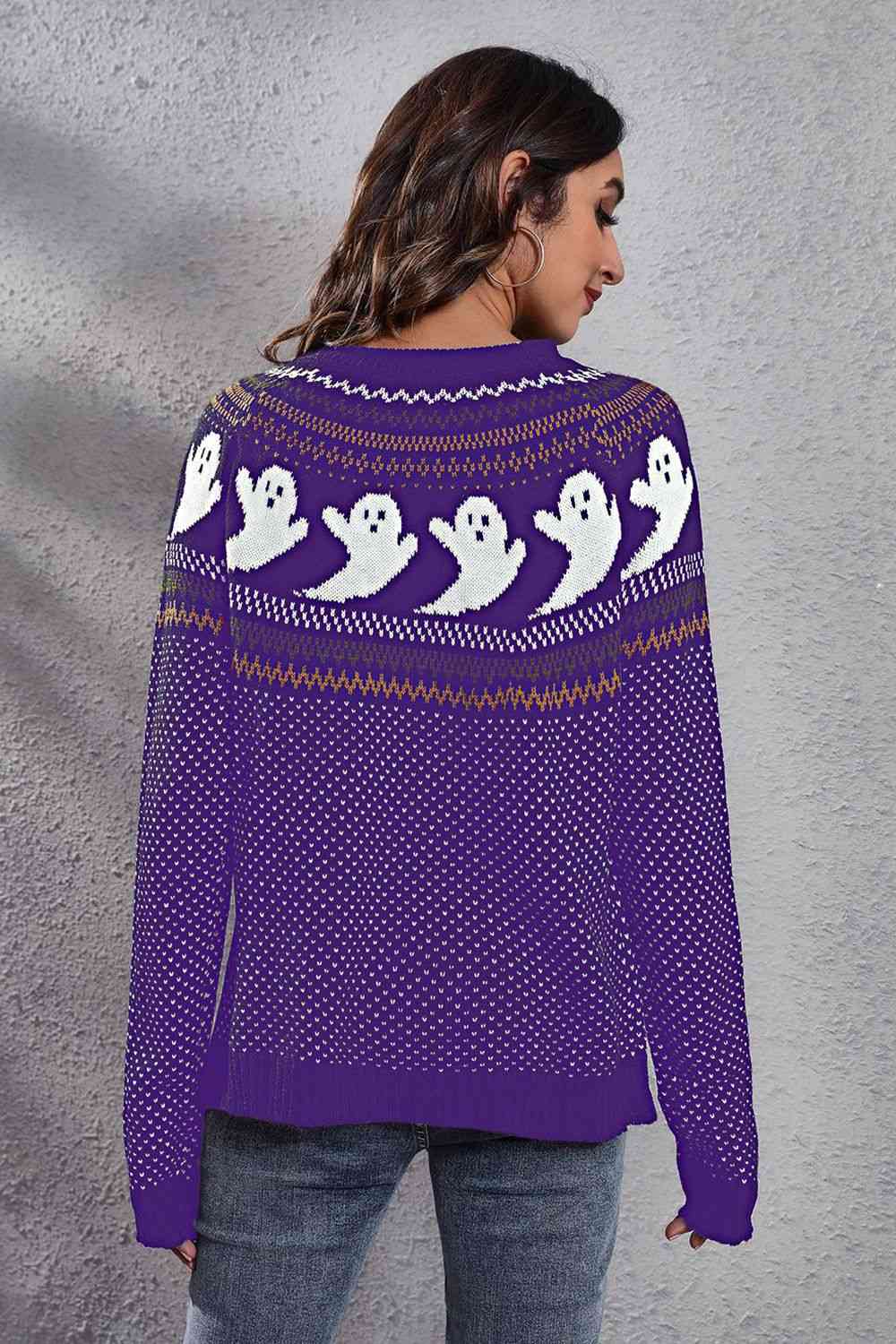 Halloween Ghost Sweater
