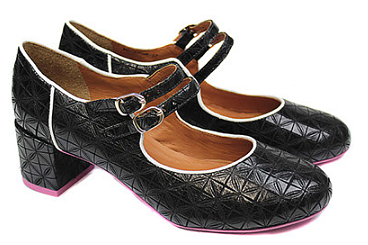 Apple Textured Retro Shoes by Cristofoli